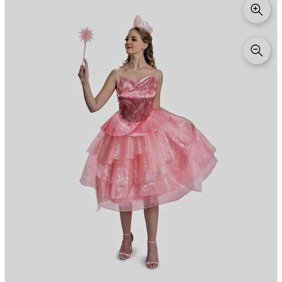NIP GLINDA FROM WICKED COSTUME BY DISGUISE - Picture 1 of 10